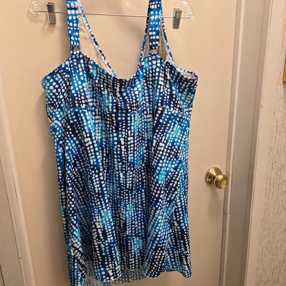 Swimsuits for All Tankini Top 28W - Picture 2 of 3